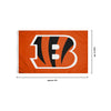 Cincinnati Bengals NFL Solid Horizontal Flag