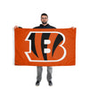 Cincinnati Bengals NFL Solid Horizontal Flag