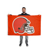 Cleveland Browns NFL Solid Horizontal Flag