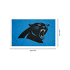 Carolina Panthers NFL Solid Horizontal Flag
