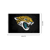 Jacksonville Jaguars NFL Solid Horizontal Flag
