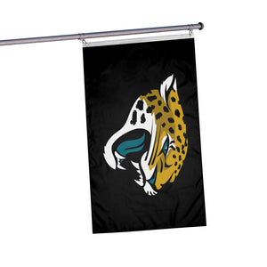 Jacksonville Jaguars NFL Solid Horizontal Flag