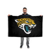 Jacksonville Jaguars NFL Solid Horizontal Flag