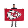 Kansas City Chiefs NFL Solid Horizontal Flag