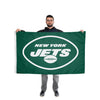 New York Jets NFL Solid Horizontal Flag