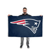 New England Patriots NFL Solid Horizontal Flag