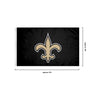 New Orleans Saints NFL Solid Horizontal Flag
