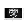 Las Vegas Raiders NFL Solid Horizontal Flag