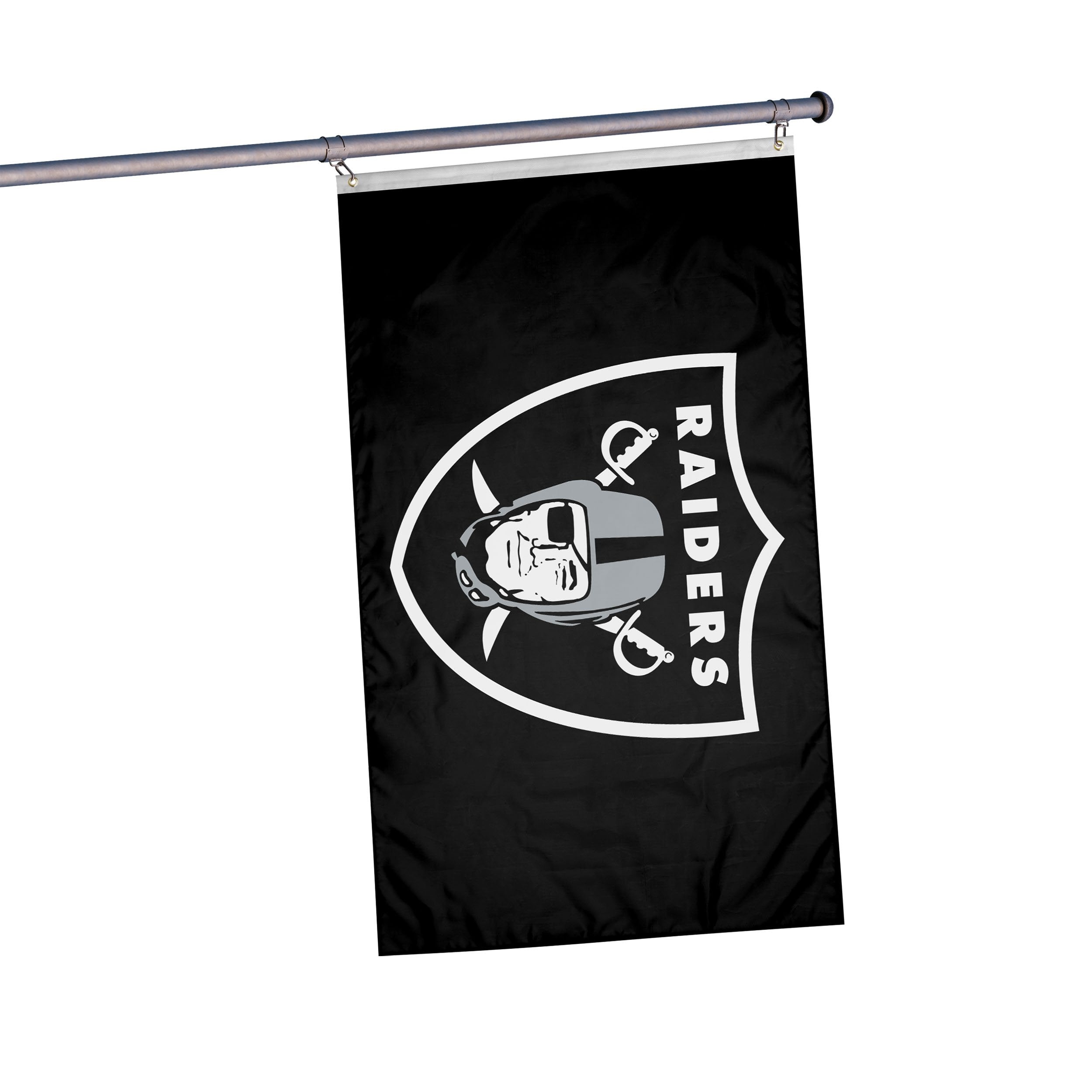 3 ft x 5 ft NFL Team Flag - Oakland Raiders