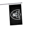 Las Vegas Raiders NFL Solid Horizontal Flag