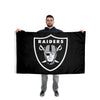 Las Vegas Raiders NFL Solid Horizontal Flag