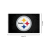 Pittsburgh Steelers NFL Solid Horizontal Flag