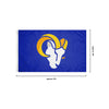 Los Angeles Rams NFL Solid Horizontal Flag