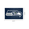 Seattle Seahawks NFL Solid Horizontal Flag