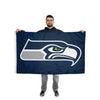 Seattle Seahawks NFL Solid Horizontal Flag