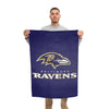 Baltimore Ravens NFL Solid Vertical Flag