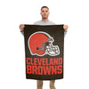 Cleveland Browns NFL Solid Vertical Flag