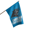 Carolina Panthers NFL Solid Vertical Flag