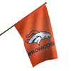 Denver Broncos NFL Solid Vertical Flag