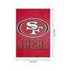 San Francisco 49ers NFL Solid Vertical Flag