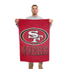 San Francisco 49ers NFL Solid Vertical Flag