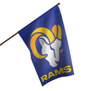 Los Angeles Rams NFL Solid Vertical Flag