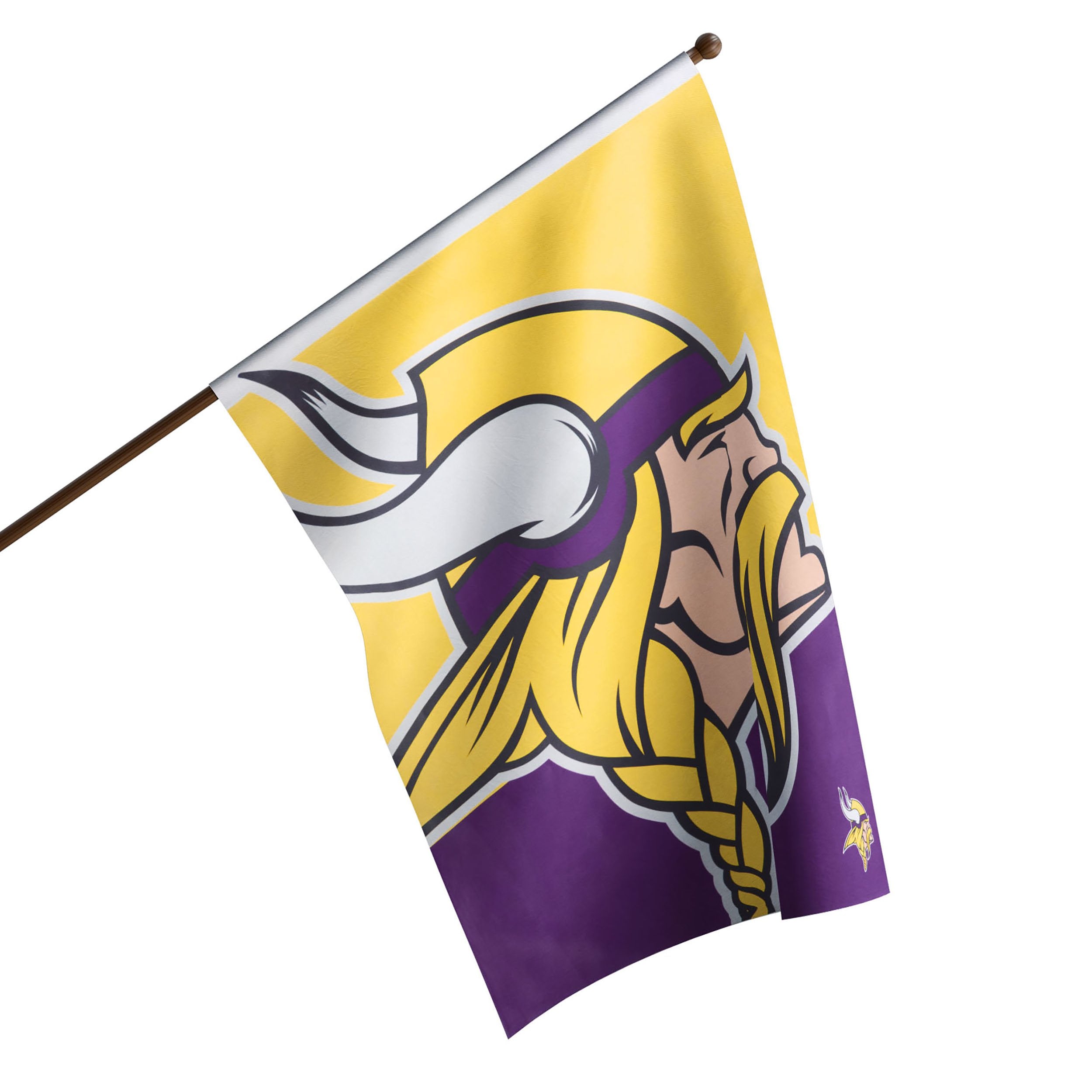 Minnesota Vikings NFL Americana Vertical Flag