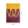Washington Commanders NFL Vertical Flag
