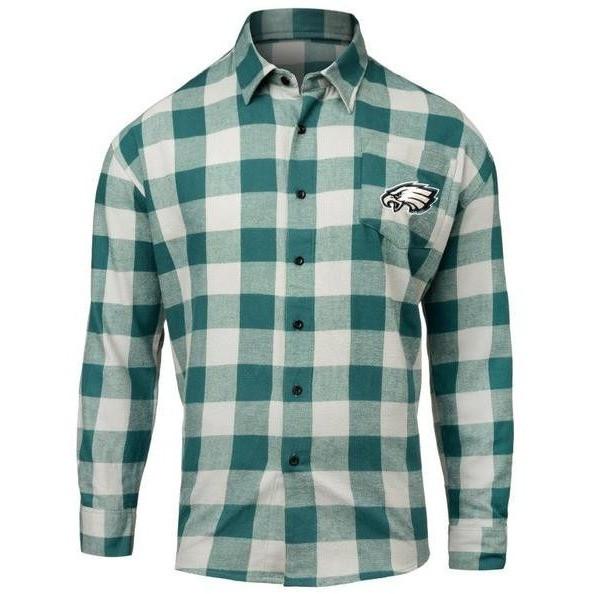 philadelphia eagles plaid shirt