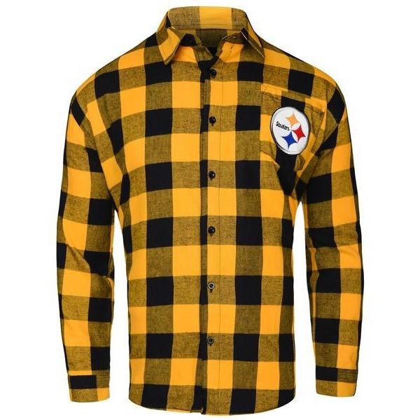 pittsburgh steelers flannel shirt