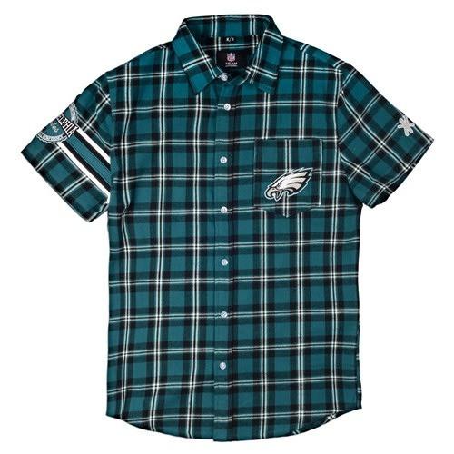 Philadelphia Eagles Men's Flannel Long Sleeve  Mens flannel, Casual shirts  for men, Casual shirts