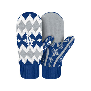 Los Angeles Dodgers MLB Mittens