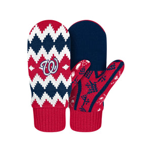 Washington Nationals MLB Mittens