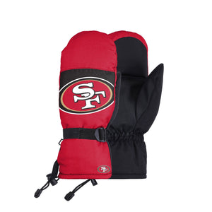 San Francisco 49ers NFL Frozen Tundra Insulated Mittens