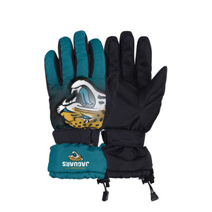 Jacksonville Jaguars NFL Gradient Big Logo Insulated Gloves
