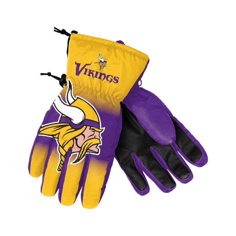 Minnesota Vikings Two Tone Gloves