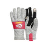 Kansas City Chiefs NFL Heather Grey Insulated Gloves