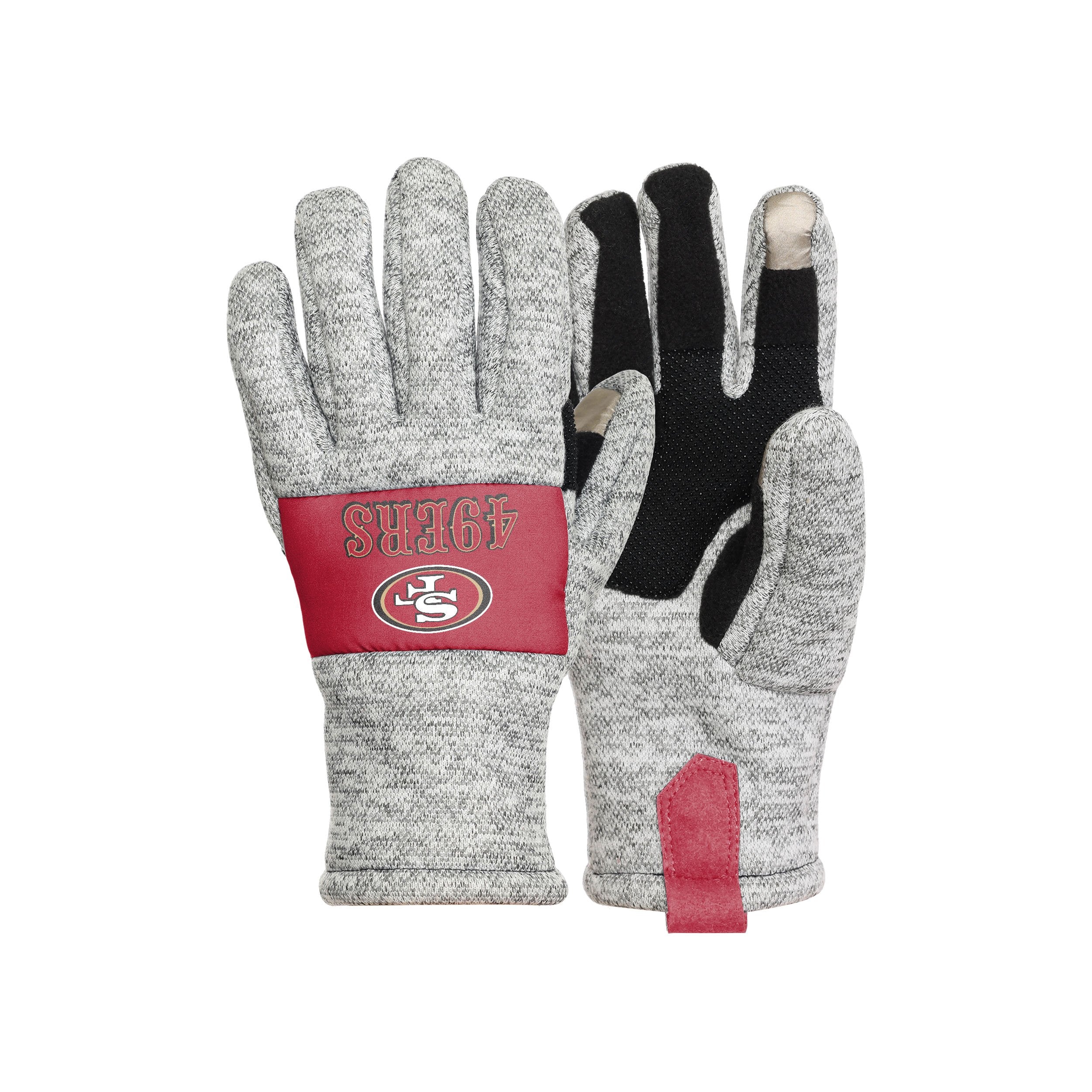 San Francisco 49ers Sport Utility Gloves Officially Licensed NFL Merchandise