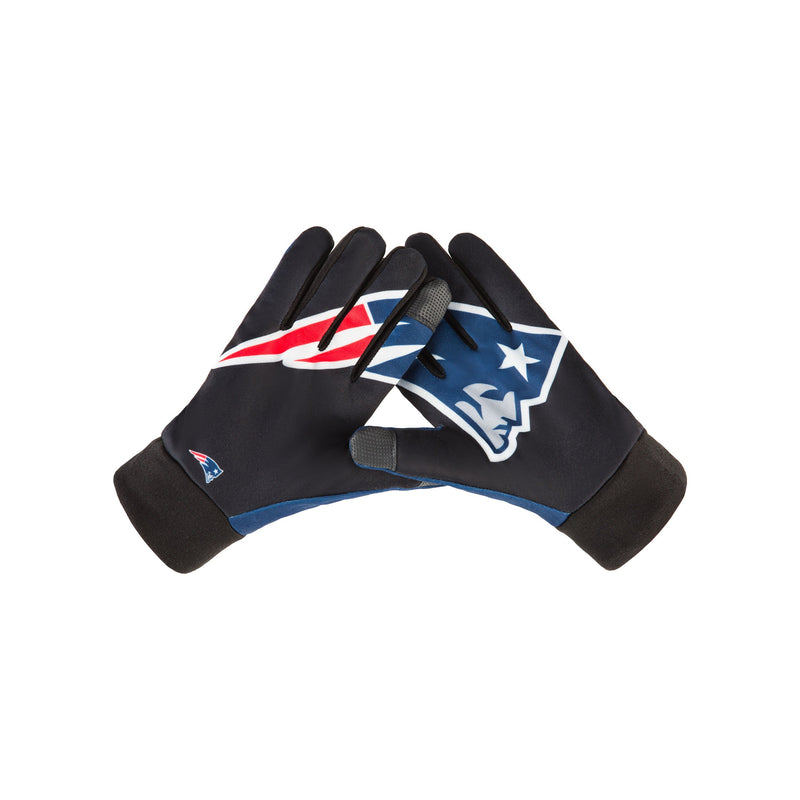 Atlanta Braves FOCO Cropped Logo Texting Gloves