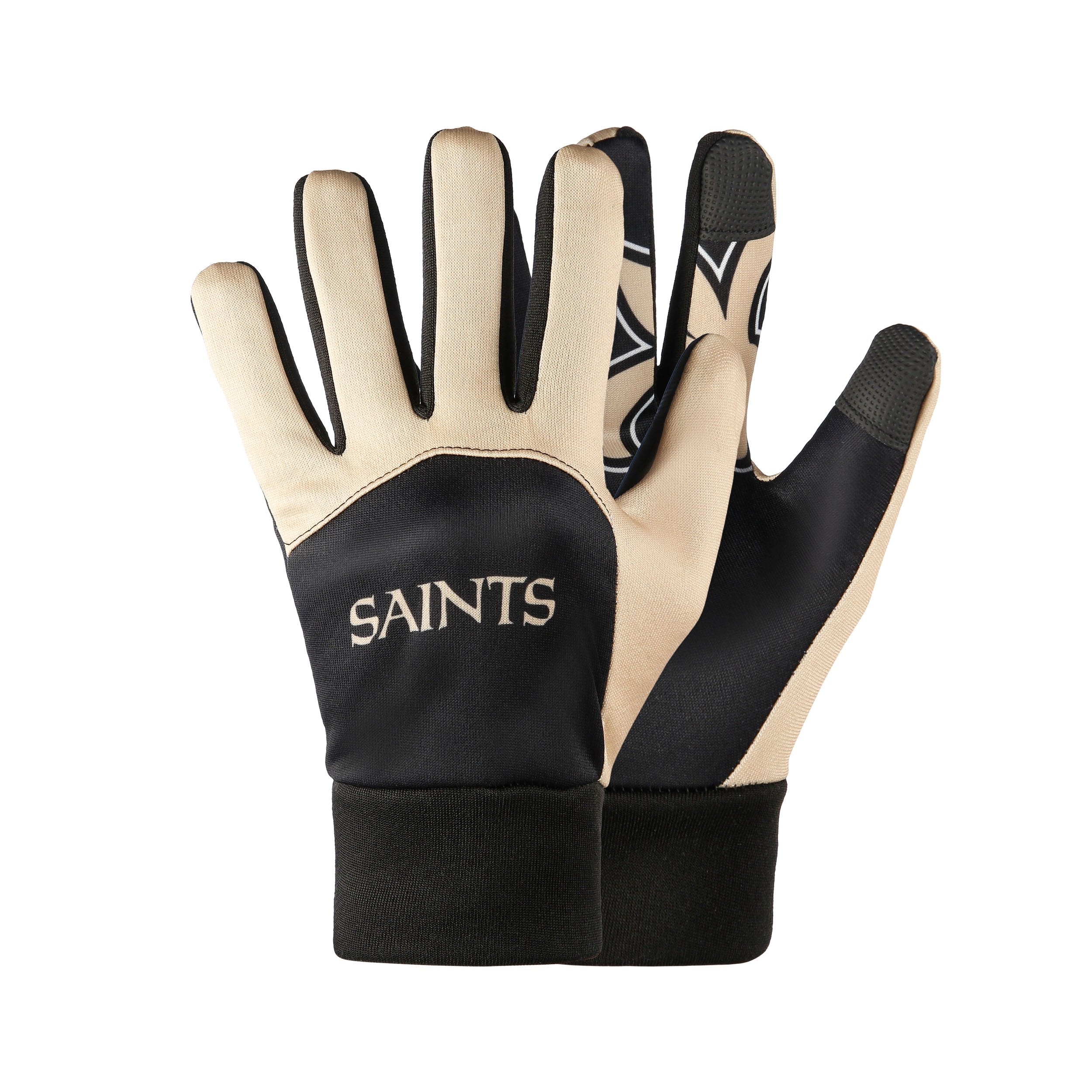 : foco NFL Palm Logo Texting Gloves : Sports & Outdoors