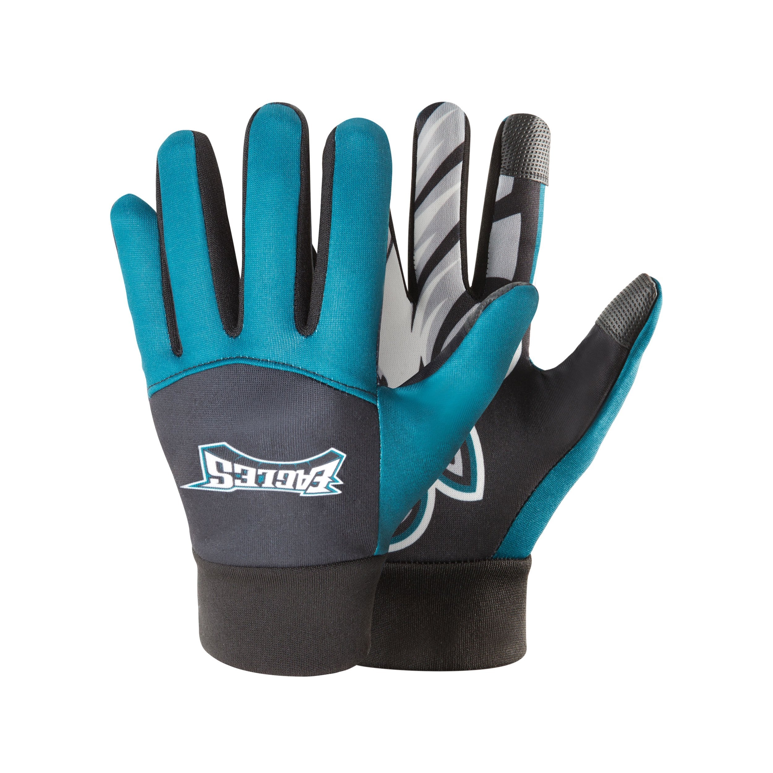 Philadelphia Eagles Football Gloves  Football gloves, Nfl football gloves, Eagles  football