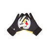 Pittsburgh Steelers NFL Palm Logo Texting Gloves