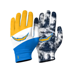 Los Angeles Chargers NFL 2 Pack Reusable Stretch Gloves