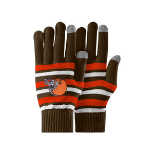 Cleveland Browns NFL Football Team Logo Stretch Gloves