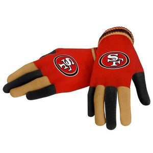 San Francisco 49ers Multi Color Knit Gloves