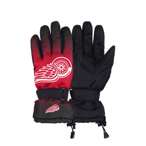 Detroit Red Wings NHL Gradient Big Logo Insulated Gloves