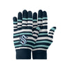 Seattle Kraken NHL Stripe Finger Stretch Glove