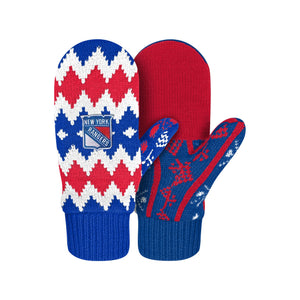 New York Rangers NHL Mittens