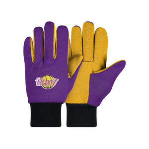 Los Angeles Lakers NBA Colored Palm Utility Gloves