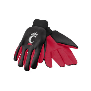 Cincinnati Bearcats NCAA Colored Palm Utility Gloves